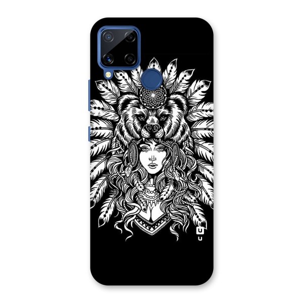 Girl Pattern Art Back Case for Realme C12