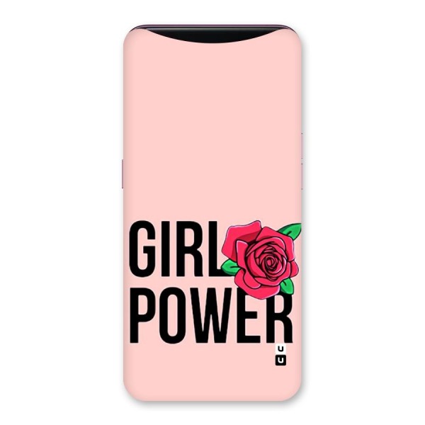 Girl Power Back Case for Oppo Find X