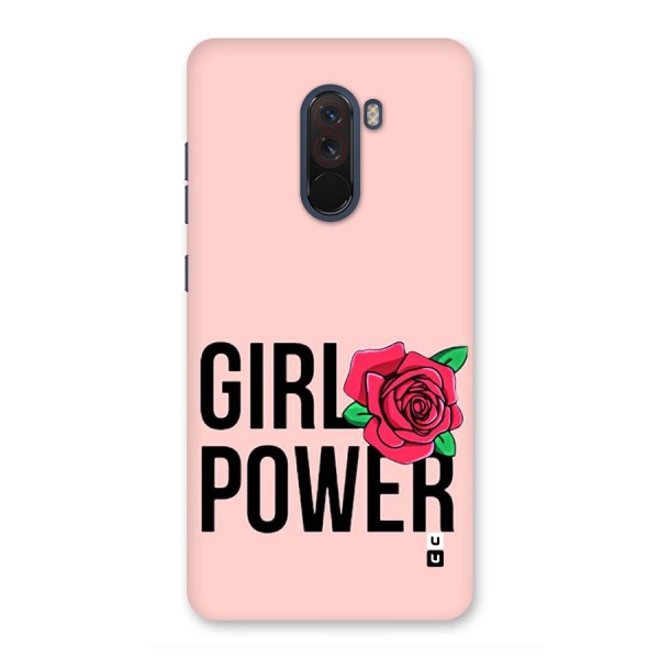 Girl Power Back Case for Poco F1