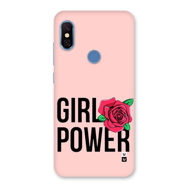 Girl Power Back Case for Redmi Note 6 Pro