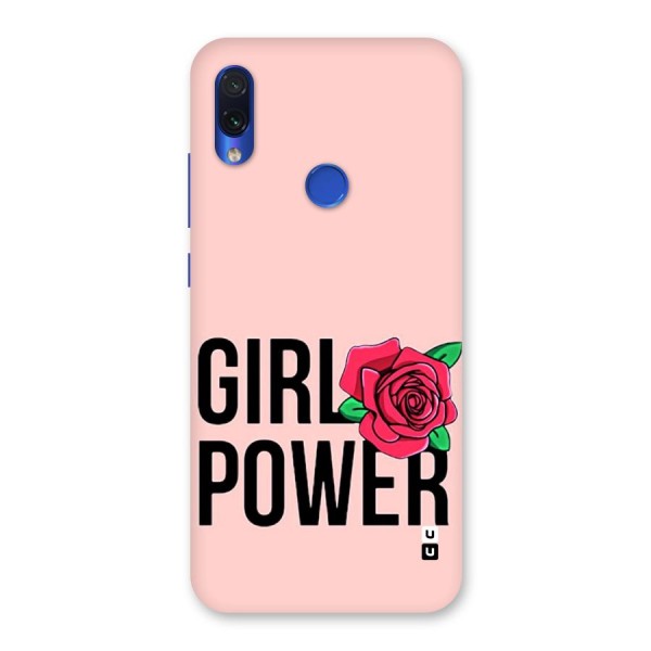 Girl Power Back Case for Redmi Note 7