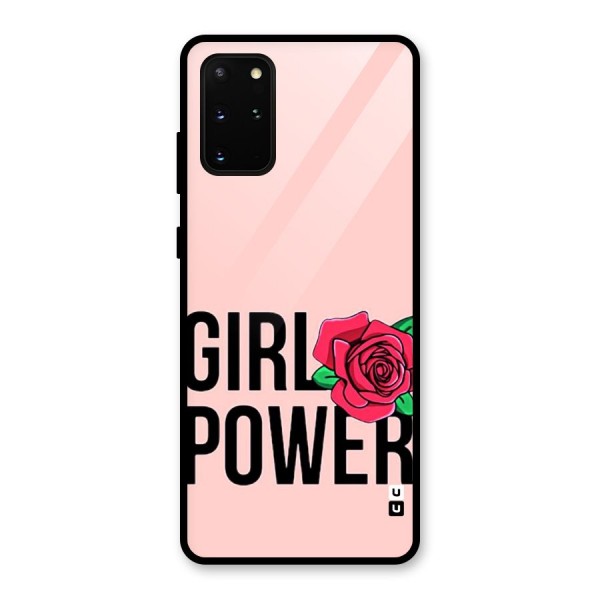 Girl Power Glass Back Case for Galaxy S20 Plus