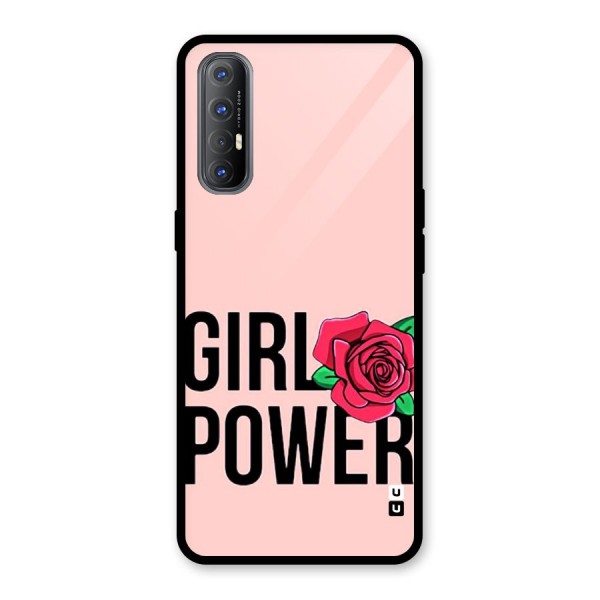 Girl Power Glass Back Case for Oppo Reno3 Pro