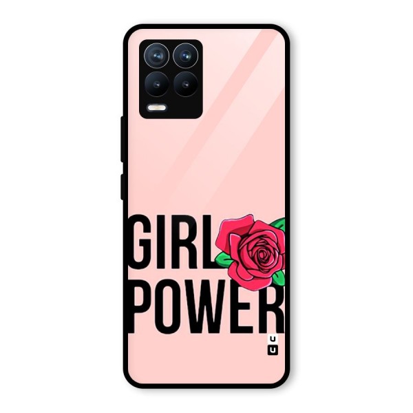 Girl Power Glass Back Case for Realme 8 Pro