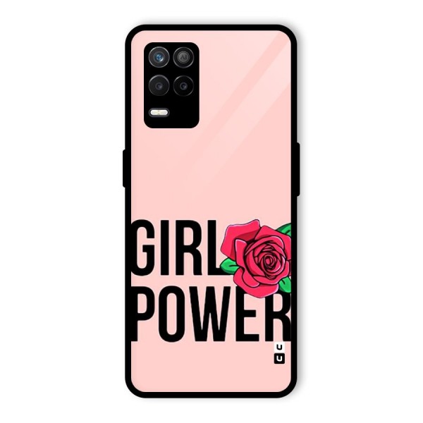 Girl Power Glass Back Case for Realme 9 5G