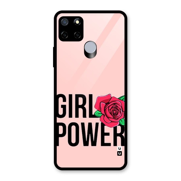 Girl Power Glass Back Case for Realme C15