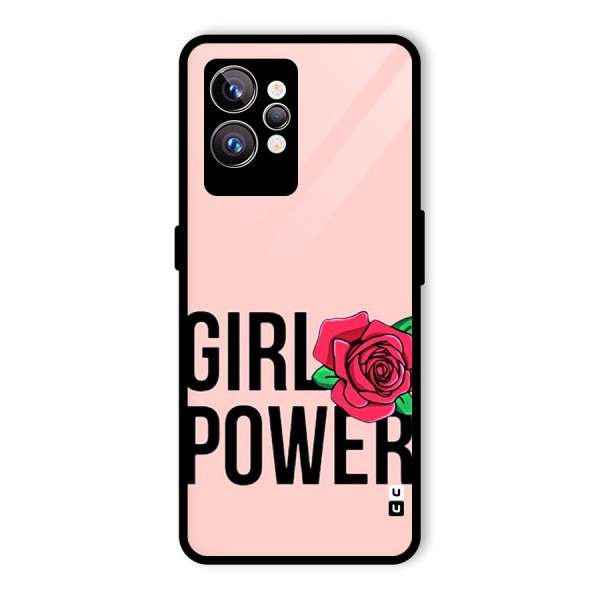 Girl Power Glass Back Case for Realme GT2 Pro