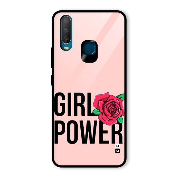 Girl Power Glass Back Case for Vivo Y12