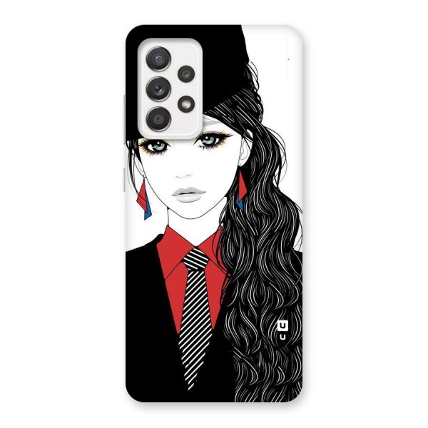 Girl Tie Back Case for Galaxy A52