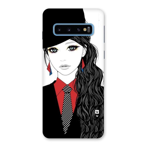 Girl Tie Back Case for Galaxy S10