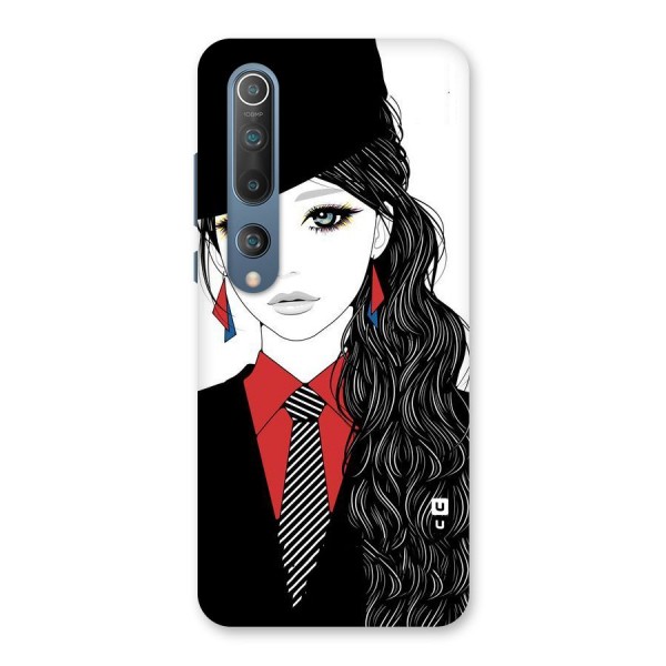 Girl Tie Back Case for Mi 10