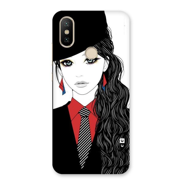 Girl Tie Back Case for Mi A2