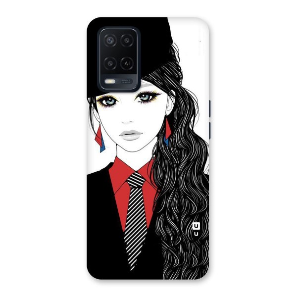 Girl Tie Back Case for Oppo A54