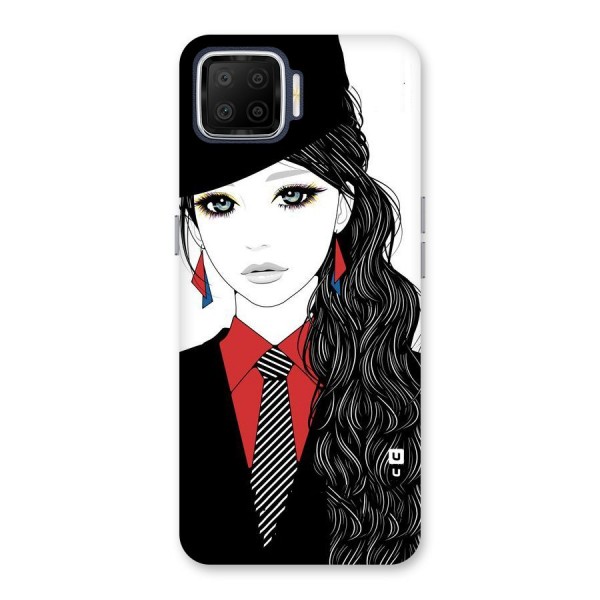 Girl Tie Back Case for Oppo F17