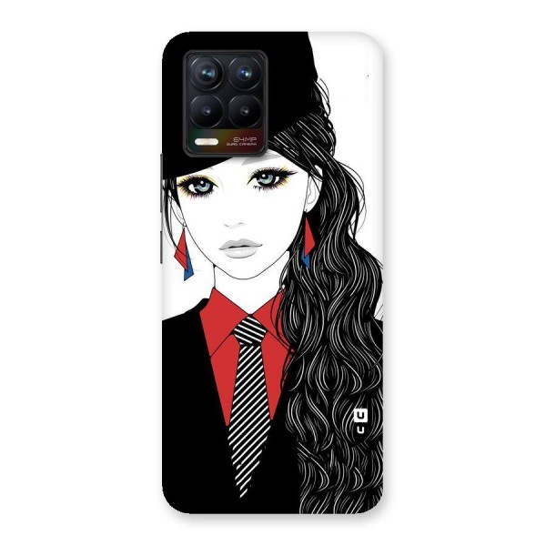 Girl Tie Back Case for Realme 8