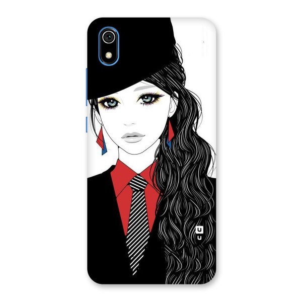 Girl Tie Back Case for Redmi 7A