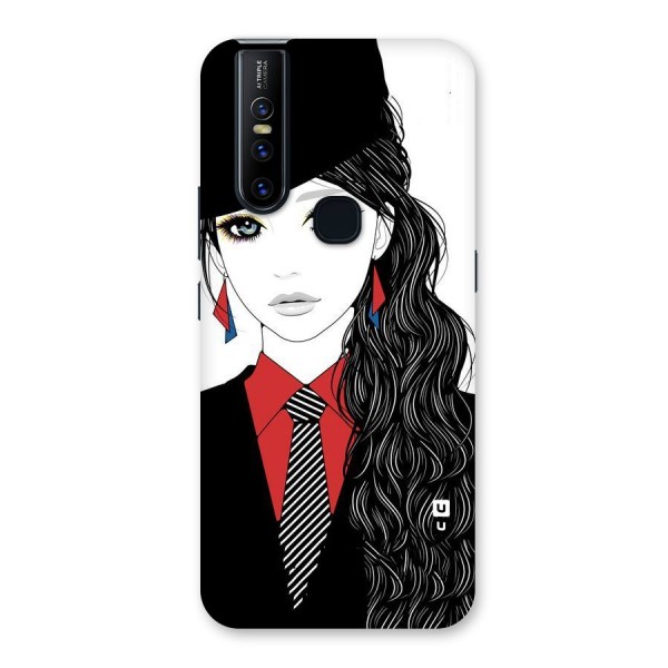 Girl Tie Back Case for Vivo V15