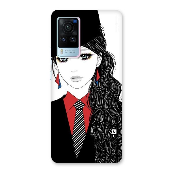 Girl Tie Back Case for Vivo X60 Pro