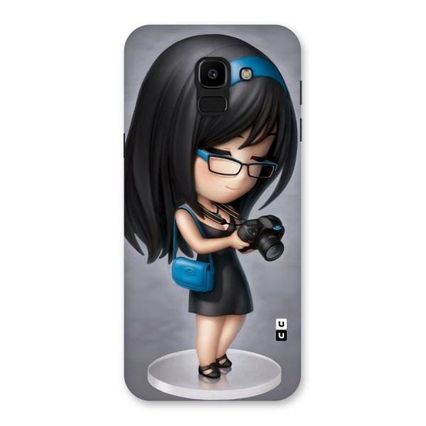 Girl With Camera Back Case for Galaxy J6