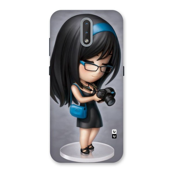 Girl With Camera Back Case for Nokia 2.3