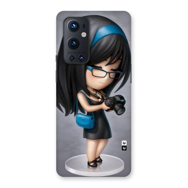 Girl With Camera Back Case for OnePlus 9 Pro