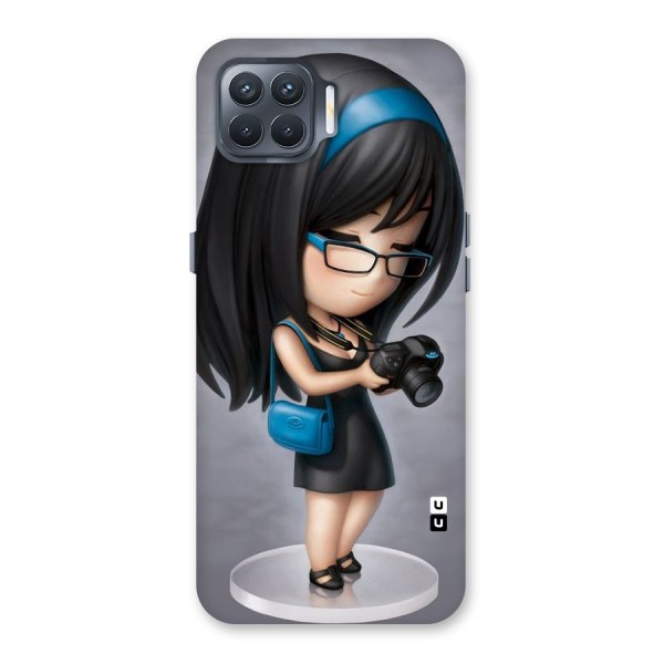 Girl With Camera Back Case for Oppo F17 Pro