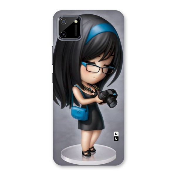 Girl With Camera Back Case for Realme C11