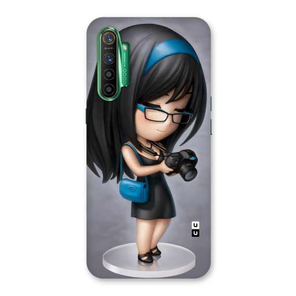 Girl With Camera Back Case for Realme X2