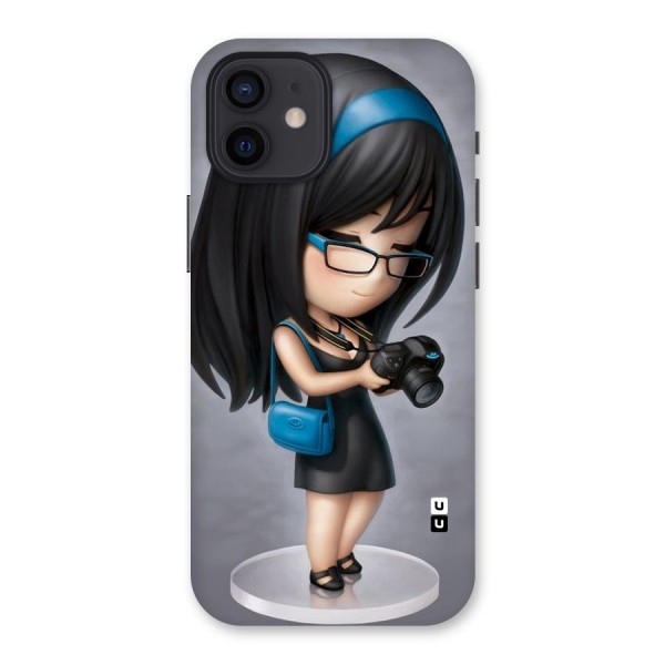 Girl With Camera Back Case for iPhone 12