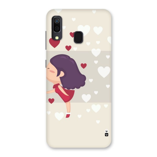 Girl in Love Back Case for Galaxy A20