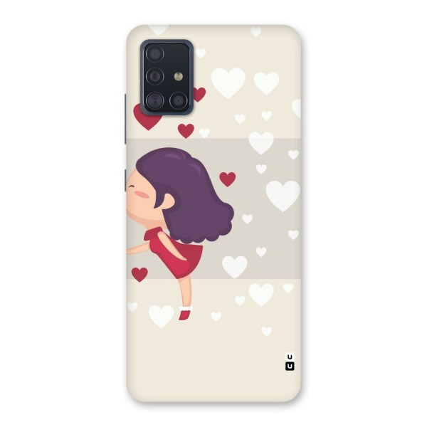 Girl in Love Back Case for Galaxy A51