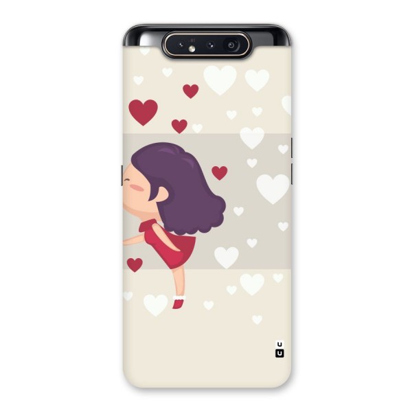 Girl in Love Back Case for Galaxy A80