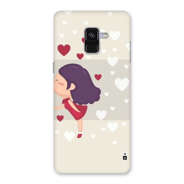 Girl in Love Back Case for Galaxy A8 Plus