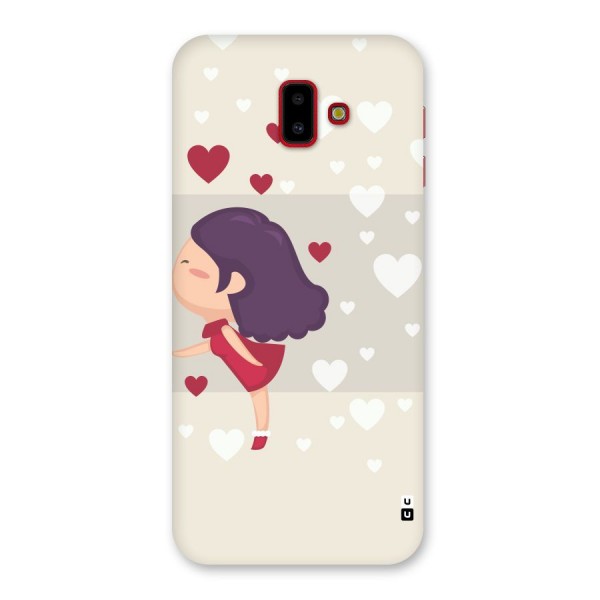 Girl in Love Back Case for Galaxy J6 Plus