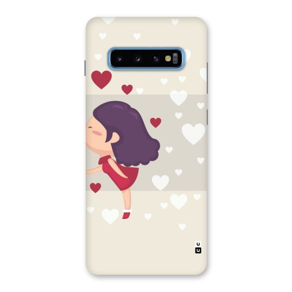 Girl in Love Back Case for Galaxy S10 Plus