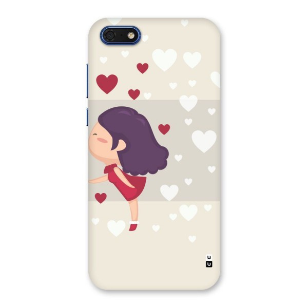 Girl in Love Back Case for Honor 7s