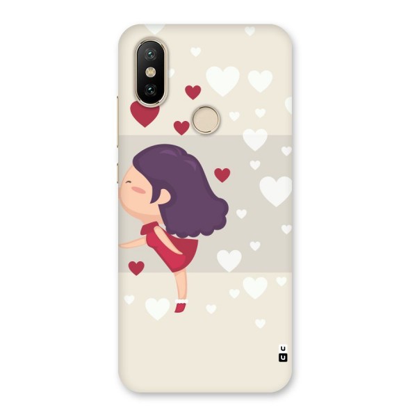 Girl in Love Back Case for Mi A2