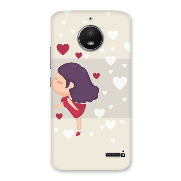 Girl in Love Back Case for Moto E4