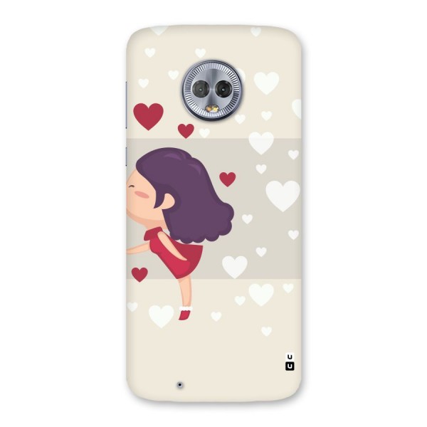 Girl in Love Back Case for Moto G6