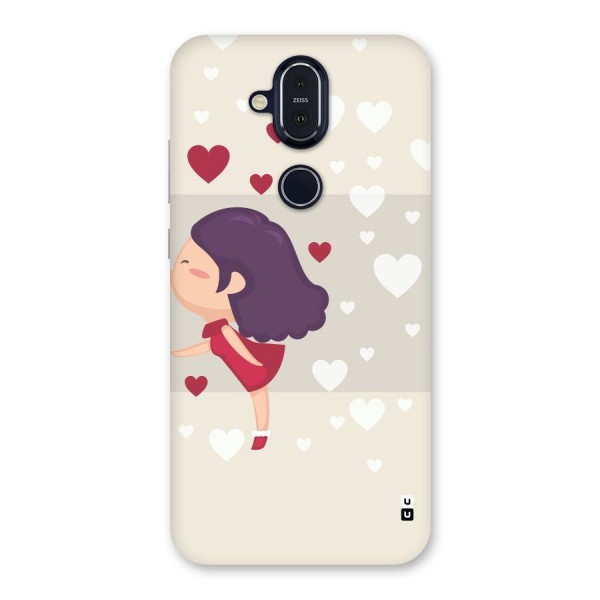 Girl in Love Back Case for Nokia 8.1