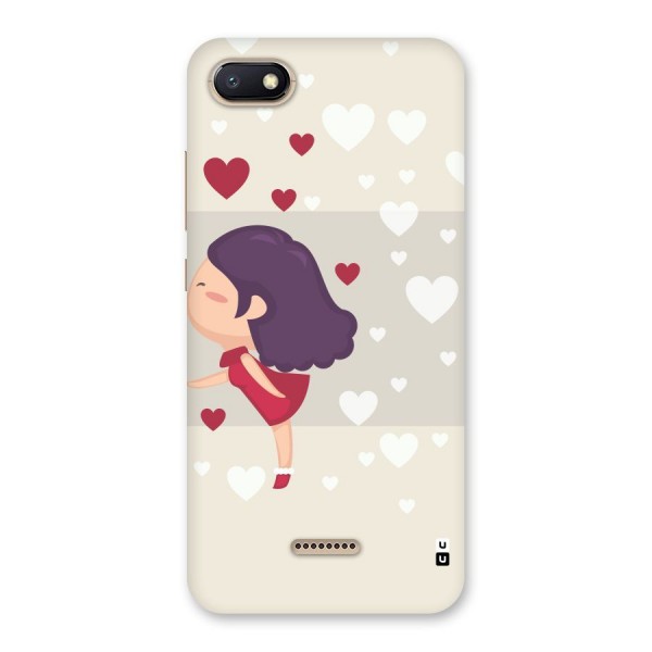 Girl in Love Back Case for Redmi 6A