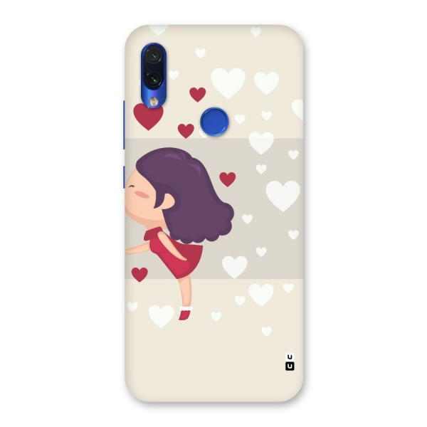 Girl in Love Back Case for Redmi Note 7