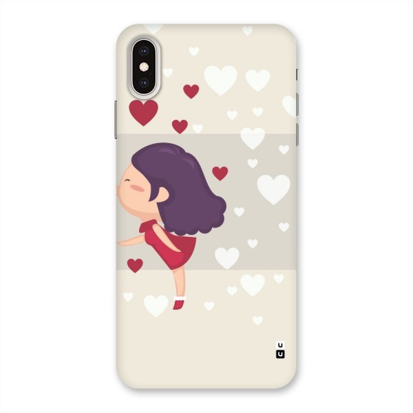 Girl in Love Back Case for iPhone XS Max