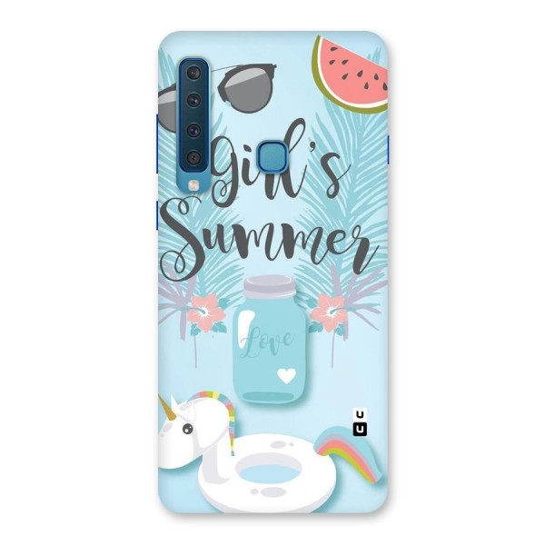 Girls Summer Back Case for Galaxy A9 (2018)