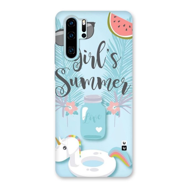 Girls Summer Back Case for Huawei P30 Pro