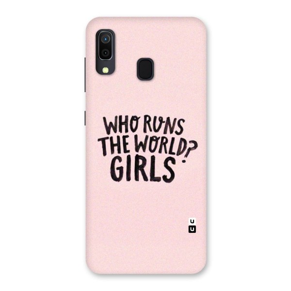 Girls World Back Case for Galaxy A20