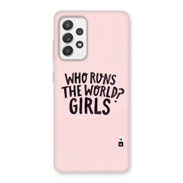 Girls World Back Case for Galaxy A52