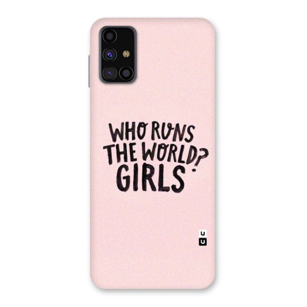 Girls World Back Case for Galaxy M31s