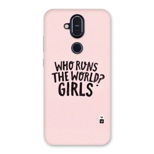 Girls World Back Case for Nokia 8.1