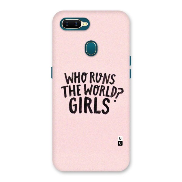 Girls World Back Case for Oppo A12